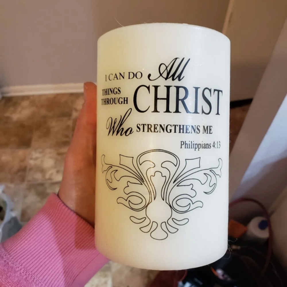 Inspirational Candle